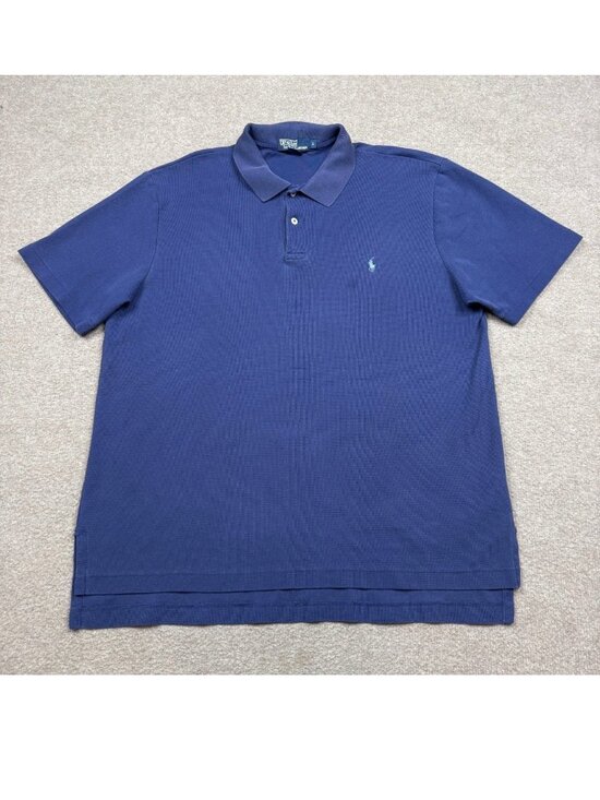 Polo Ralph Lauren Other - Ralph Lauren Polo Shirt Mens Size L Blue Short Sleeve Vintage Preppy Golf Rugby